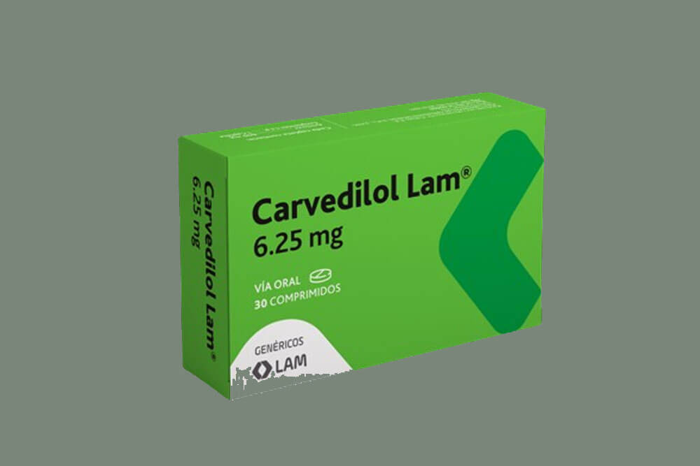 How Carvedilol 6.25 mg works to lower blood pressure