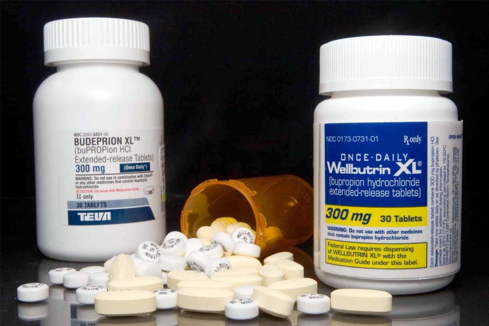Main difference between Auvelity and Wellbutrin bupropion antidepressants comparison chart
